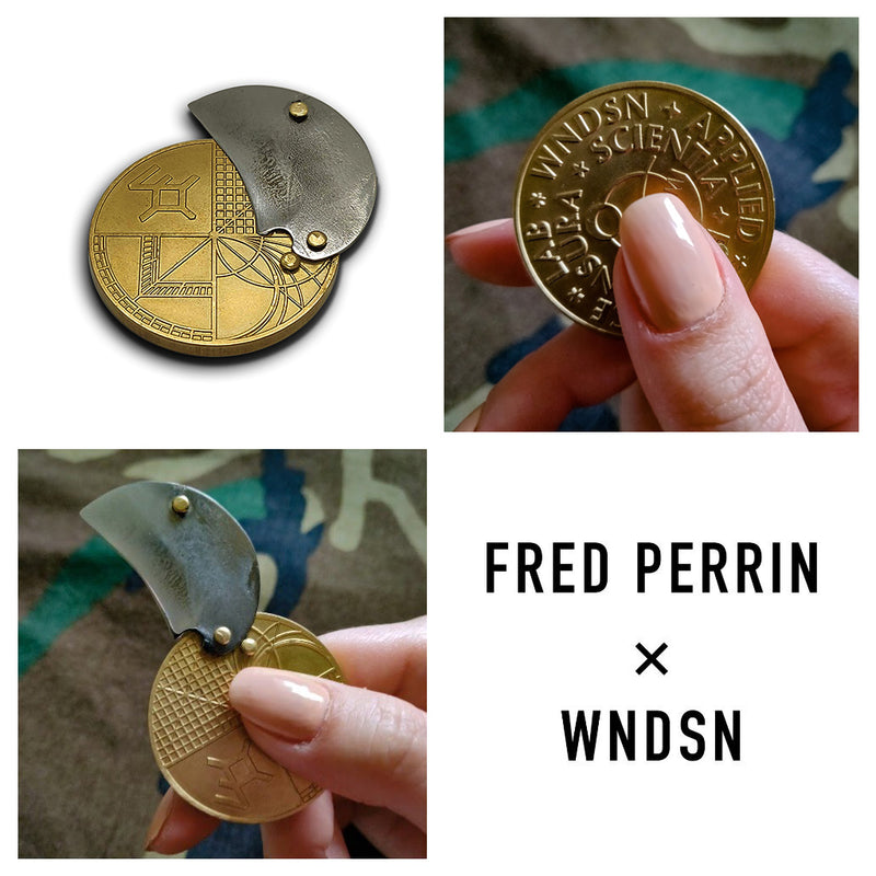 Press Release: Introducing the Fred Perrin x WNDSN Escape Coin