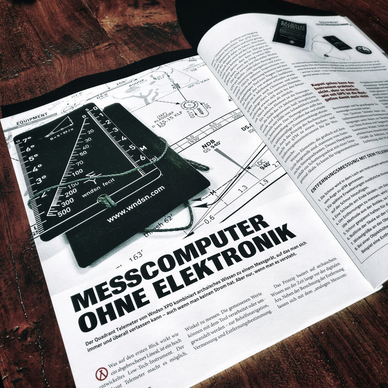 In der Presse: German Survival Magazin: Messcomputer ohne Elektronik