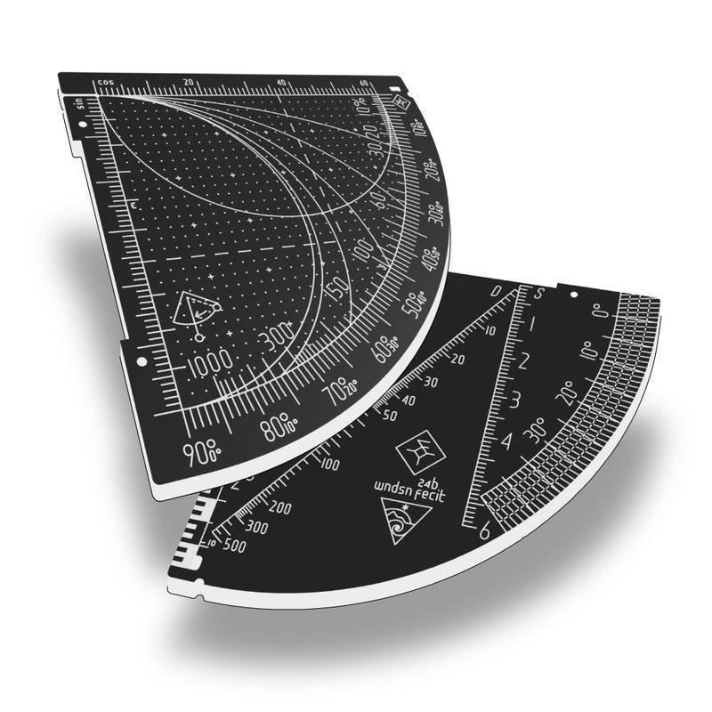 Wndsn Horary Quadrant Telemeter (HqTM) 8x6x500q90i35 Acrylic