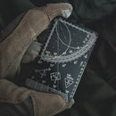 NATO-MIL Quadrant Telemeter back side showing UTM MGRS coordinate scale for 1:25k topographic maps