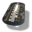 Wndsn Telemeter Recon Slit Dog Tag Aluminum (TMrslDT)