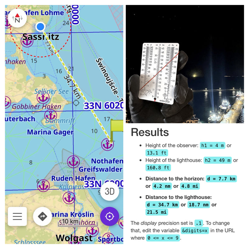 Wndsn Dipping Distance Calculator (ddTM) Acrylic