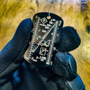 Wndsn Calculator Recon Dog Tag Aluminum (MMCrDT)