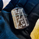 Wndsn Calculator Recon Dog Tag Aluminum (MMCrDT)