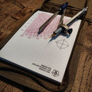 Wndsn Sine Quadrant (SqTM) A6 Worksheet Pad Dot Grid