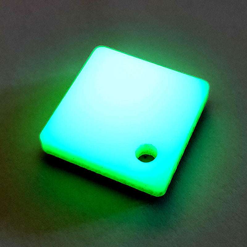 Wndsn Glowtab: Glow-in-the-Dark Square with Velcro