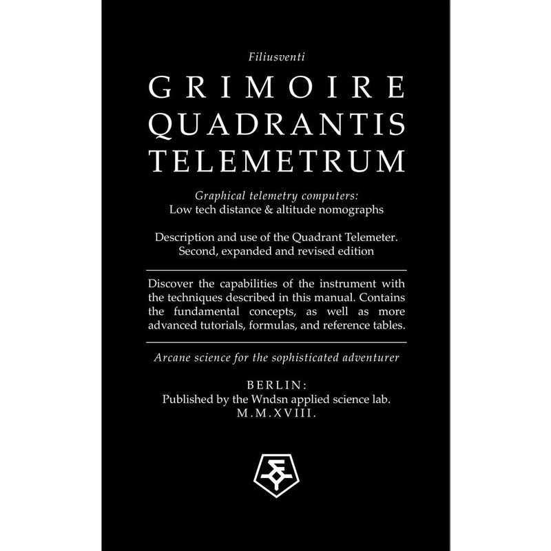 Wndsn Horary Quadrant Telemeter (HqTM) 8x6x500q90i35 Acrylic
