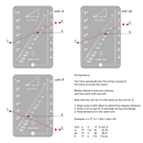 Wndsn High-Viz Quadrant Telemeter (wqTM) 75x7x500q90i30 White Acrylic