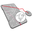 Wndsn Pocket Quadrant Telemeter (qTM) 7x7x500q90i30 Brass