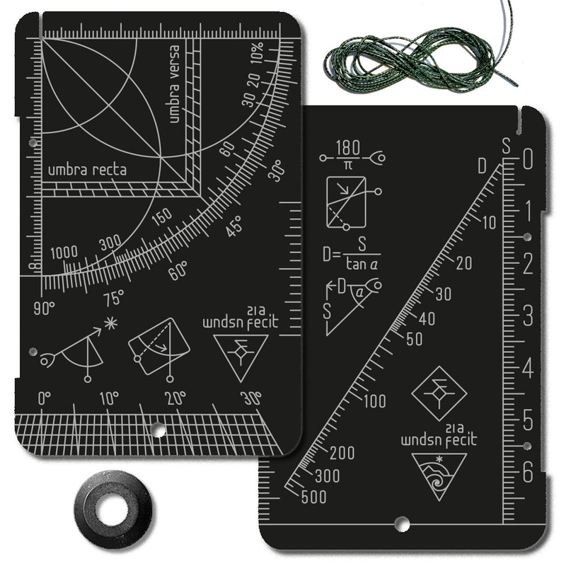 Wndsn Pocket Quadrant Telemeter (qTM) 7x7x500q90i30 Acrylic