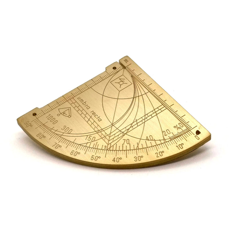 Wndsn Mini Astronomical Quadrant Telemeter (MHqTM) Brass