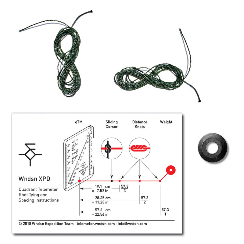 Replacement String and Weight for Wndsn Telemeters