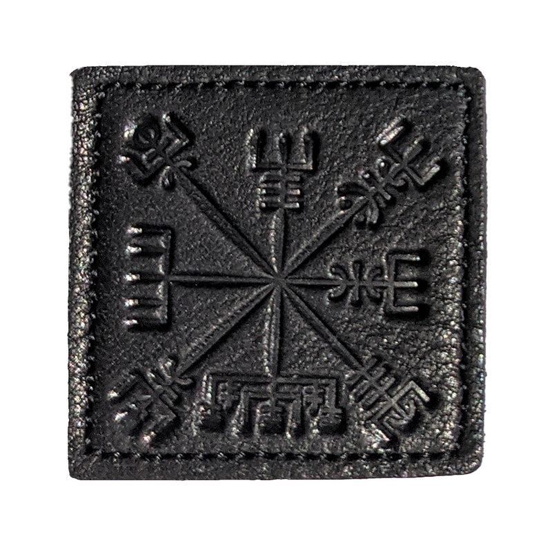 Vegvisir 2x2 Leather Patch